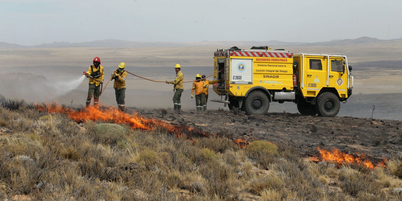 El fuego consumió más de 3 mil hectáreas en cercanías de Piedra del Aguila  | Diario La Puebla