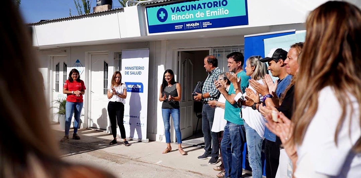 Rincón de Emilio tiene nuevo vacunatorio y una Estación Punto Saludable thumbnail