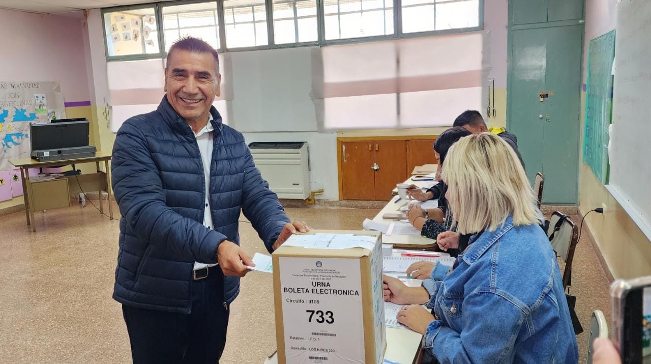Ramón Rioseco votó en Cutral Co thumbnail